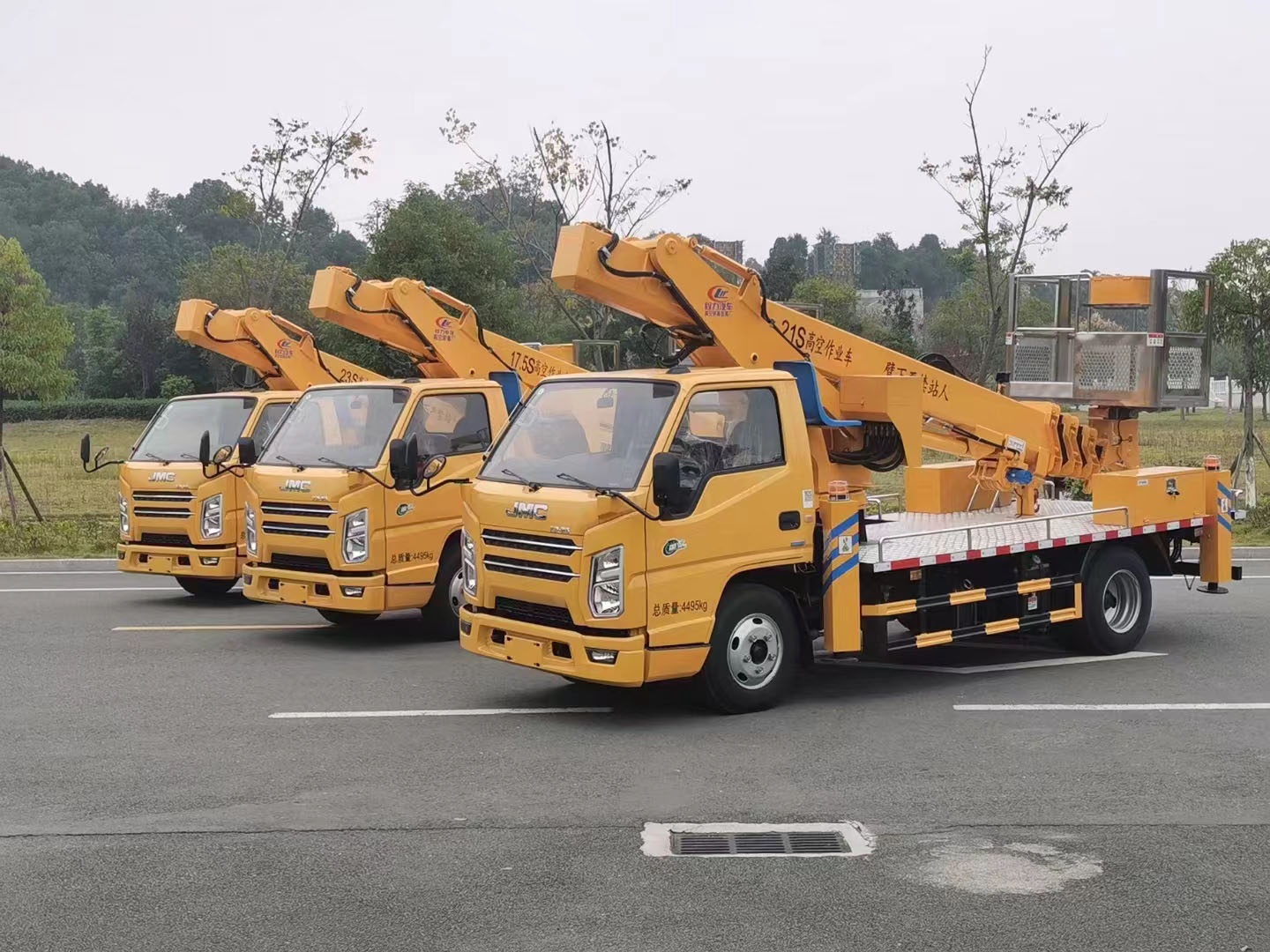 江鈴單排座17.5米高空作業(yè)車(chē)
